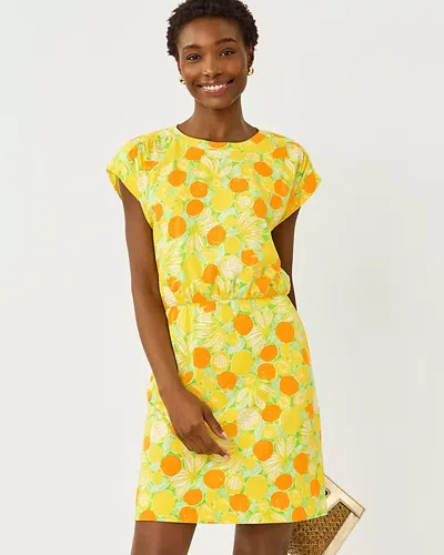 Lilly Pulitzer Melli Blouson T-shirt Dress In Yellow