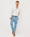 Lilly Pulitzer Men's Stuff 34" Mizner Stretch Pant In Blue
