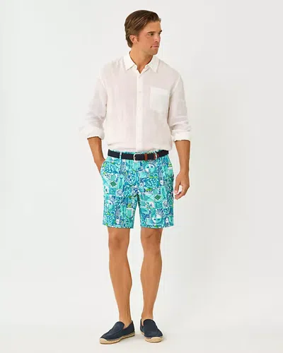 Lilly Pulitzer Men's Stuff 8" Volk Stretch Short In Multi