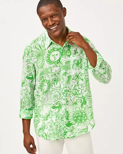 Lilly Pulitzer Men's Stuff Addison Button Down Shirt