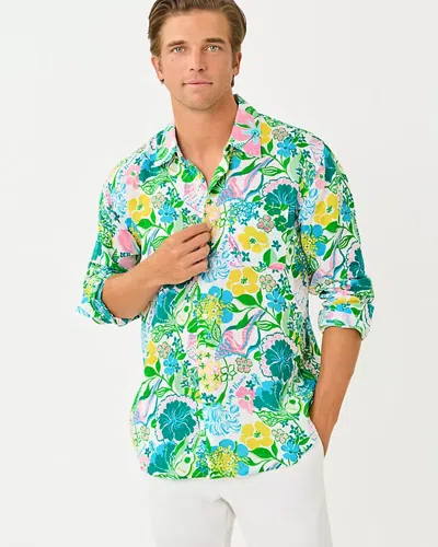 Lilly Pulitzer Men's Stuff Addison Button Down Shirt In Multi