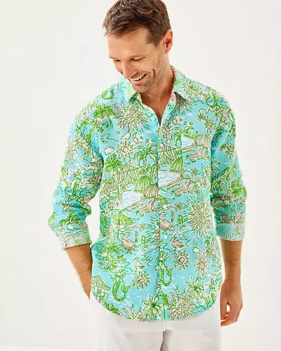 Lilly Pulitzer Men's Stuff Addison Shirt