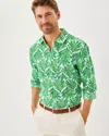 Lilly Pulitzer Men's Stuff Addison Shirt In Green