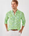 Lilly Pulitzer Men's Stuff Addison Shirt In Resort White Lil Daffodil Hill