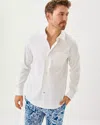 Lilly Pulitzer Men's Stuff Addison Shirt In White