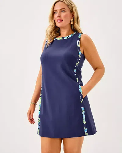 Lilly Pulitzer Mena Shift Dress In Blue