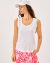 Lilly Pulitzer Meredith Tank Top In White