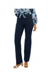 Lilly Pulitzer Merrin Bi-stretch Bootcut Jeans In Navy In Blue