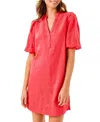 Lilly Pulitzer Mialeigh Elbow Sleeve Linen Dress In Pink