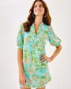 Lilly Pulitzer Mialeigh Linen Dress In Green