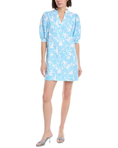 Lilly Pulitzer Mialeigh Linen Shift Dress In Blue