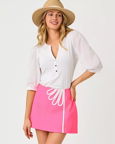 Lilly Pulitzer Michelina Mini Skort In Pink
