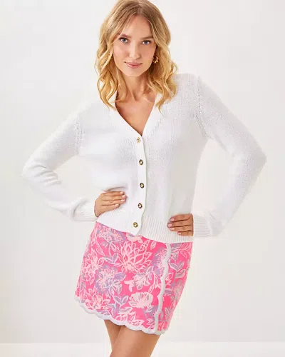 Lilly Pulitzer Michelina Mini Skort In Rousseau Pink Zen Garden