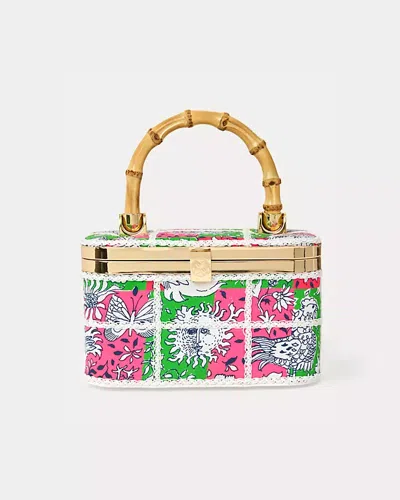 Lilly Pulitzer Millie Bamboo Top Handle Bag