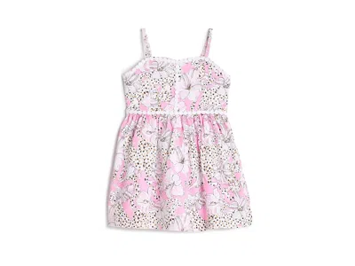 Lilly Pulitzer Mini Haylan Dress (toddler/little Kid) Girl's Dress Conch Shell Pink Wildness: 3t Toddler In Multi