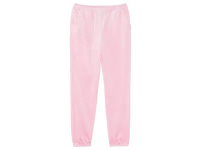 Lilly Pulitzer Mini Mallie Velour Pants (toddler/little Kids/big Kids) Girl's Casual Pants Conch Shell Pink : Xs (2