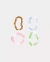 Lilly Pulitzer Mini Scrunchie Set In Multi