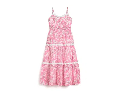 Lilly Pulitzer Mini Zanna Midi Dress (toddler/little Kid/big Kid) Girl's Dress Confetti Pink Liza : 5 Little Kid, C