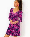 Lilly Pulitzer Miriana Dress In Low Tide Navy Lil Just Passion Through