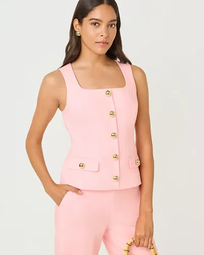 Lilly Pulitzer Moira Sleeveless Top In Pink Muse