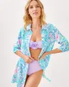 Lilly Pulitzer Natalie Shirtdress Cover-up In Multi Via Del Mar