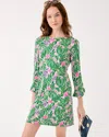 Lilly Pulitzer Nichole 3/4 Sleeve Dress In Green