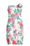 Lilly Pulitzer ® Nickola Floral Print Sleeveless Dress In Coconut