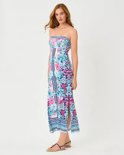 Lilly Pulitzer Noa Strapless Maxi Dress In Multi
