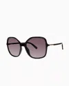 Lilly Pulitzer Norah Sunglasses In Onyx