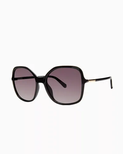 Lilly Pulitzer Norah Sunglasses In Onyx