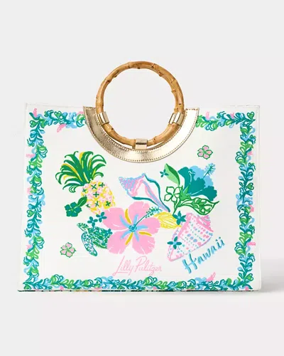 Lilly Pulitzer Oasis Canvas Tote