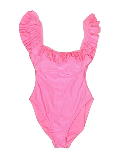Pre-owned Lilly Pulitzer One Piece Swimsuit In Pink