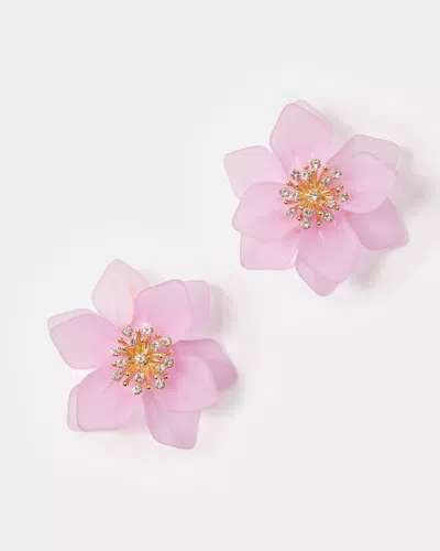 Lilly Pulitzer Orchid Garden Earrings In Pink