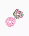 Lilly Pulitzer Oversized Scrunchie Set In Multi Via Amore Spritzer