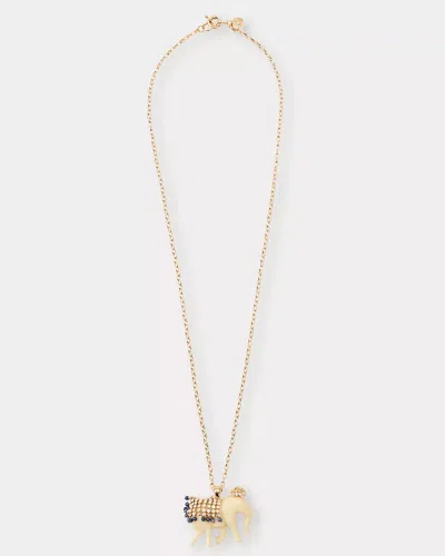 Lilly Pulitzer Paisley Parade Necklace In Gold