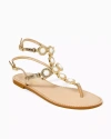 LILLY PULITZER PALERMO LEATHER SANDAL