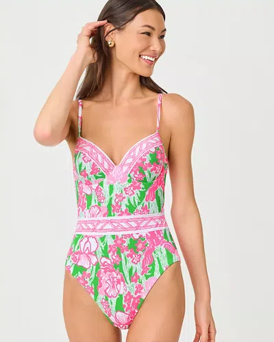 Lilly Pulitzer Palma One-piece Swimsuit In Pink