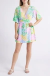 Lilly Pulitzer ® Parigi Floral Skort Romper In Multi Bright Delight Patch