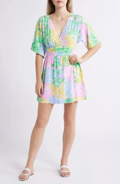 Lilly Pulitzer ® Parigi Floral Skort Romper In Multi Bright Delight Patch