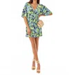 Lilly Pulitzer Parigi Knit Skort Romper In Sapphire Pool In Green