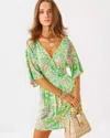 Lilly Pulitzer Parigi Skort Romper In Fauna Green Lime Feeling Good
