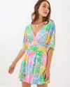 Lilly Pulitzer Parigi Skort Romper In Multi Bright Delight Patch