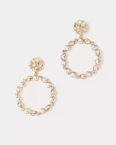 Lilly Pulitzer Party Punch Hoop Earrings In Transparent