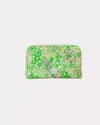 Lilly Pulitzer Passport Travel Wallet In Fauna Green Lime Feeling Good Accessories Small