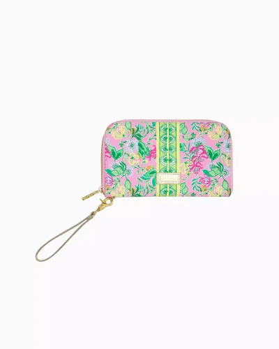 Lilly Pulitzer Passport Travel Wallet In Multi Via Amore Spritzer