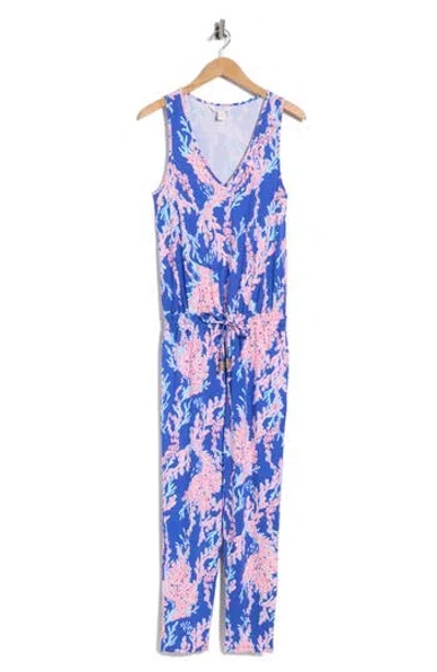 Lilly Pulitzer ® Paulina Sleeveless Jumpsuit In Blue