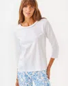 Lilly Pulitzer Paulson Knit Top In Resort White
