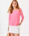 Lilly Pulitzer Paulson Knit Top In Rousseau Pink