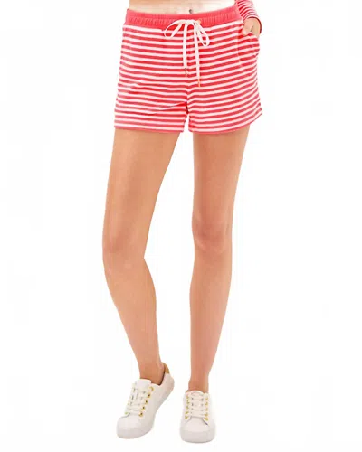 Lilly Pulitzer Peppi High Rise Short In Cane Coral In Pink