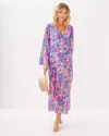 Lilly Pulitzer Perry Long Sleeve Maxi Coverup In Multi Totally Koalafied In Multi Totally Koalafied